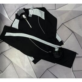 Фотография Костюм спортивный мужской 68507 black р.M-3XL "MACCALI" недорого оптом от прямого поставщика
