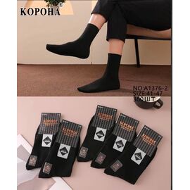 Шкарпетки чоловічі AN1376-2 black р.41-47 "Annet" недорого оптом від прямого постачальника