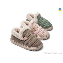 Фотография Тапки женские для дома зима T26-01 mix (8 пар р.36-41) "Rai shoes" недорого оптом от прямого поставщика