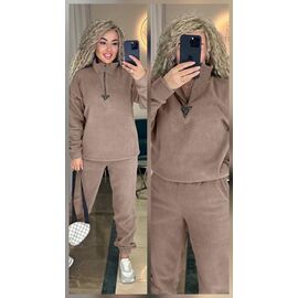 Фотография Костюм спортивный женский 214 beige р.42-56 "Alisa Brand" недорого оптом от прямого поставщика