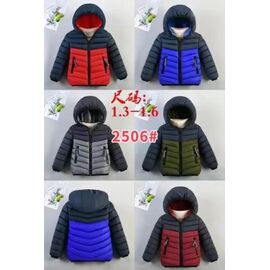 Фотография Куртка детская демисезонная на мальчика 2506 red р.90-130 "Farbique" недорого оптом от прямого поставщика