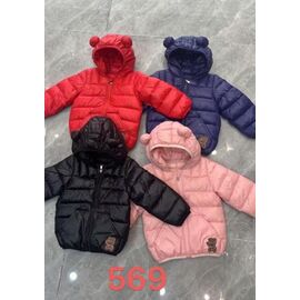 Фотография Куртка детская демисезонная на девочку 569 pink р.90-130 "Farbique" недорого оптом от прямого поставщика