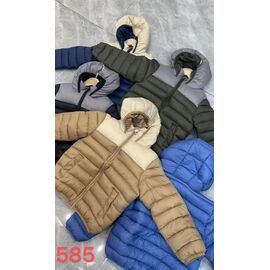 Фотография Куртка детская демисезонная на мальчика 585 beige-navy р.130-170 "Farbique" недорого оптом от прямого поставщика
