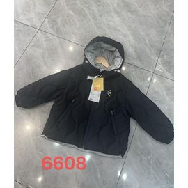 Фотография Куртка детская демисезонная на мальчика 6608 black р.110-150 "Farbique" недорого оптом от прямого поставщика