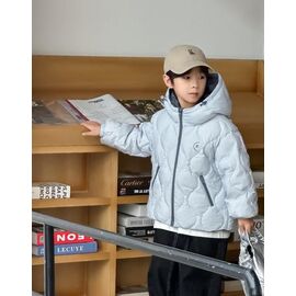 Фотография Куртка детская демисезонная на мальчика 6608 l.grey р.110-150 "Farbique" недорого оптом от прямого поставщика