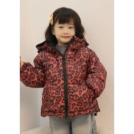 Фотография Куртка детская демисезонная на девочку FR16 red р.110-150 "Farbique" недорого оптом от прямого поставщика