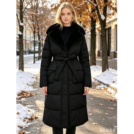 Куртка жіноча зимова 8158 black р.48-56 "Jacket" недорого оптом від прямого постачальника