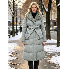Куртка жіноча зимова 8158 grey р.48-56 "Jacket" недорого оптом від прямого постачальника