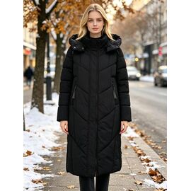 Куртка жіноча зимова 8172 black р.M-3XL "Jacket" недорого оптом від прямого постачальника
