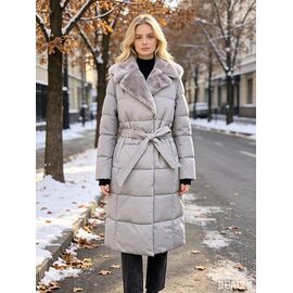 Куртка жіноча зимова 8269 grey р.48-56 "Jacket" недорого оптом від прямого постачальника
