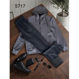 Костюм спортивний чоловічий 5717 grey р.S-2XL "Moranny" недорого оптом від прямого постачальника