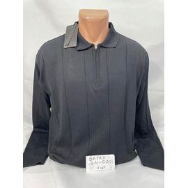 Фотография Свитер мужской SB2300 black р.3XL-6XL "Sabihina" недорого оптом от прямого поставщика