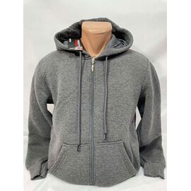 Фотография Кофта спортивная мужская SB2318 d.grey р.M-3XL "Sabihina" недорого оптом от прямого поставщика