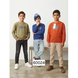 Фотография Свитер детский на мальчика 60024 orange р.5-9 "Фунтик" недорого оптом от прямого поставщика