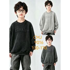 Фотография Свитер детский на мальчика 9016 d.grey р.6-10 "Фунтик" недорого оптом от прямого поставщика