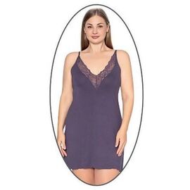 Нічня жіноча 18215B blue р.3XL-6XL "DONELLA" недорого оптом від прямого постачальника