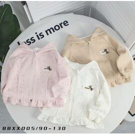 Кофта дитяча на дівчинку 005 pink р.1-5 "Фунтик" недорого оптом від прямого постачальника