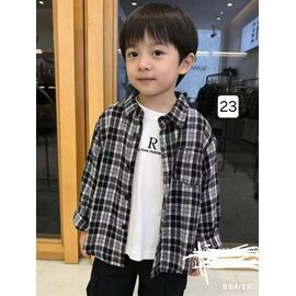 Сорочка дитяча на хлопчика 23 black р.3-7 "Фунтик" недорого оптом від прямого постачальника