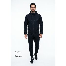 Костюм спортивний чоловічий NV2340 black р.L-4XL "Navas" недорого оптом від прямого постачальника