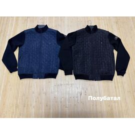 Фотография Кофта спортивная мужская NV2435 black р.L-3XL "Navas" недорого оптом от прямого поставщика