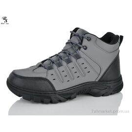Черевики чоловічі стильні Зима FC312 grey (8 пар р.42-46) "Red Sun" недорого оптом від прямого постачальника