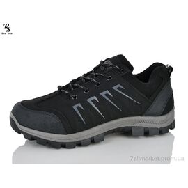 Кросівки чоловічі модні Зима FC314 black (8 пар р.42-46) "Red Sun" недорого оптом від прямого постачальника