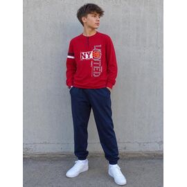 Фотография Костюм детский спортивный на мальчика 5116 red р.140-152 "Disneyopt kids" недорого оптом от прямого поставщика