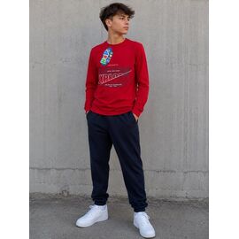 Фотография Костюм детский спортивный на мальчика 70B red р.140-152 "Disneyopt kids" недорого оптом от прямого поставщика
