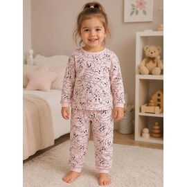 Фотография Пижама детская на девочку DK51 pink р.1-4 "Disneyopt kids" недорого оптом от прямого поставщика
