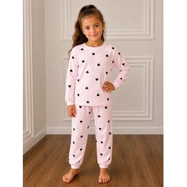 Фотография Пижама детская на девочку DK58 pink р.4-10 "Disneyopt kids" недорого оптом от прямого поставщика