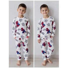 Фотография Пижама детская на мальчика DK65 white р.3-10 "Disneyopt kids" недорого оптом от прямого поставщика
