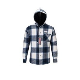 Сорочка чоловіча тепла VR51 navy р.XL-5XL "Verton" недорого оптом від прямого постачальника