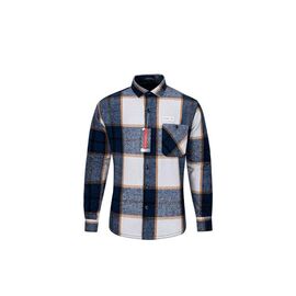 Сорочка чоловіча тепла VR59 navy р.XL-5XL "Verton" недорого оптом від прямого постачальника