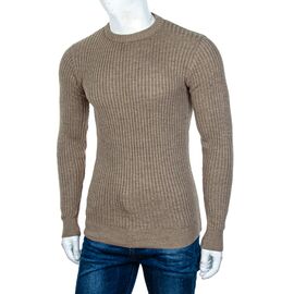 Фотография Свитер мужской M1015 beige р.M-2XL "STREET" недорого оптом от прямого поставщика