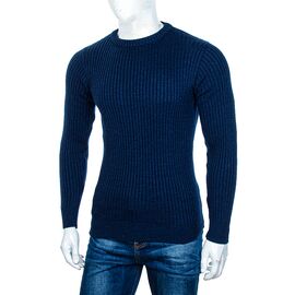 Фотография Свитер мужской M1015 blue р.M-2XL "STREET" недорого оптом от прямого поставщика