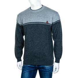 Фотография Свитер мужской M929 grey-grey р.M-2XL "STREET" недорого оптом от прямого поставщика