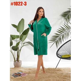 Халат жіночий 1022-3 green р.46-52 "ZLATA" недорого оптом від прямого постачальника
