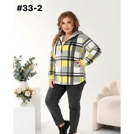 Сорочка тепла жіноча 33-2 yellow р.48-54 "ZLATA" недорого оптом від прямого постачальника