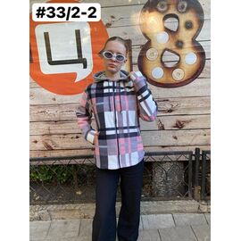 Сорочка тепла жіноча 33-2-2 grey р.46-52 "ZLATA" недорого оптом від прямого постачальника