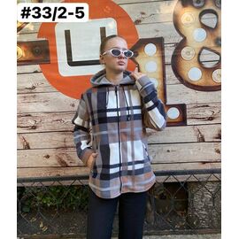 Сорочка тепла жіноча 33-2-5 grey р.46-52 "ZLATA" недорого оптом від прямого постачальника