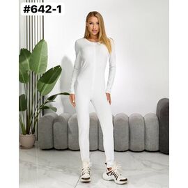 Комбінезон жіночий 642-1 white р.42-48 "ZLATA" недорого оптом від прямого постачальника
