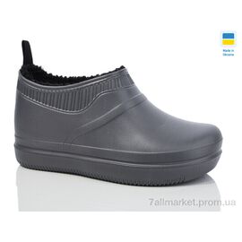 Фотография Галоши мужские Весна/осень N8002 т.сірий (8 пар р.41-46) "Lot Shoes" недорого оптом от прямого поставщика