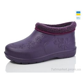 Калоші жіночі Зима Галош квітка слива (8 пар р.38-42) "Lot Shoes" недорого оптом від прямого постачальника