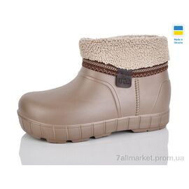 Калоші жіночі Весна/осінь D43 беж (6 пар р.37-41) "Lot Shoes" недорого оптом від прямого постачальника