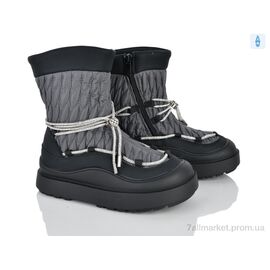 Чоботи дитячі красиві Зима XF02-1100-2 (8 пар р.32-37) "Xifa kids" недорого оптом від прямого постачальника