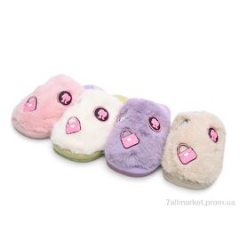 Тапки дитячі домашні Весна/осінь 6867-5 mix (24 пар р.30-35) "JH-ЯН" недорого оптом від прямого постачальника