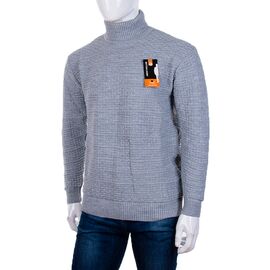 Фотография Свитер мужской 1032 grey р.2XL-4XL "STREET" недорого оптом от прямого поставщика