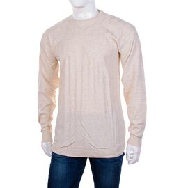 Фотография Свитер мужской 897 beige р.2XL-4XL "STREET" недорого оптом от прямого поставщика