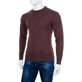 Фотография Свитер мужской 1170 brown р.M-2XL "STREET" недорого оптом от прямого поставщика