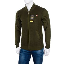 Фотография Свитер мужской 1015 khaki р.L-2XL "STREET" недорого оптом от прямого поставщика